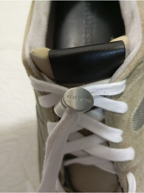 Fear Of God Essentials Mens Suede & Mesh Gray Lace-Up Sneakers Size 42 US (9.5) main image 9
